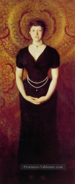 Isabella Stewart Portrait de Gardner John Singer Sargent Peinture à l'huile